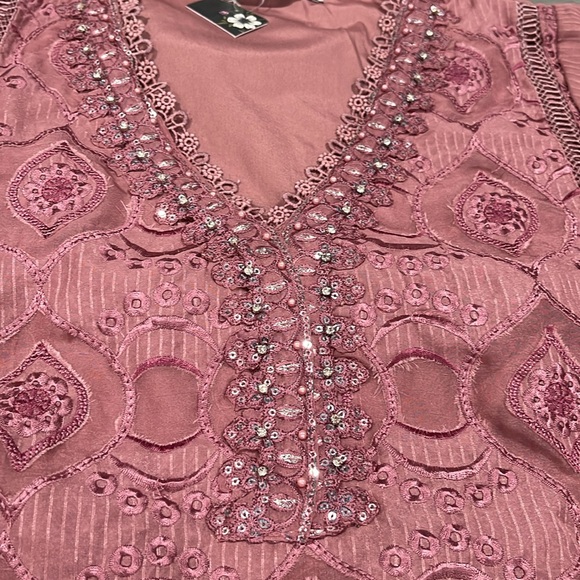 🌹PAKISTANI THREE PIECE SHALWAR KAMEEZ THREE PIECE MARIA B DESIGNER PIECE 🌹 - Picture 6 of 10